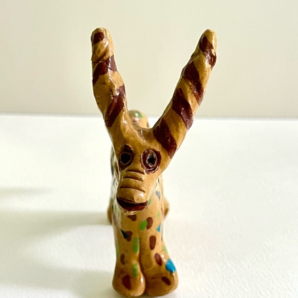 Vintage Mexican, rustic miniature figures, small clay animals, Chiapas 1960’s - Picture 4 of 12